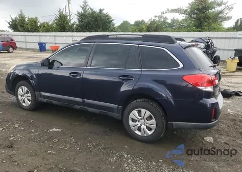 2013 Subaru Outback 2.5I из США, поврежденный, VIN 4S4BRBAC9D3293481